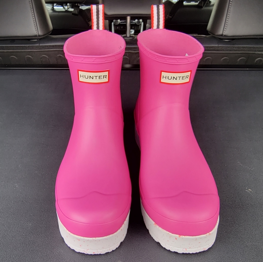 Hunter Pink Winter & Rain Boots